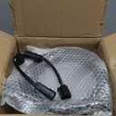 HiSport Headlight Mounting Bracket Aluminium Alloy - Omnidirectional Adjustable with Wiring Harness, Compatible with Jeep Wrangler JL 2018-2020 (7" Light, 6-Piece Set)