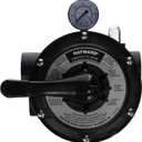 Hayward SP0714T Vari-Flo 7-Position Top-Mount Multiport Valve, 1.5-Inch Ports, for ProGrid & DE Pool Filters, 1-1/2-inch-fip