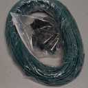 60FT SPT-2 Christmas Electrical Wire with 6pcs Vampire Plugs, 18/2 Gauge Low Voltage Extension Cord, 18 AWG 2-Conductor Flexible Wire for Outdoor Holiday Lights, Landscape Lighting