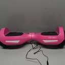 Hover-1 Drive Electric Hoverboard | 7MPH Top Speed, 3 Mile Range, Long Lasting Lithium-Ion Battery, 6HR Full-Charge, Path Illuminating LED Lights (Pink)