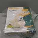 Presto 04870 Poplite Hot Air Popcorn Popper - Built-In Measuring Cup + Melts Butter, Easy to Clean, Built-In Cord Wrap, 18 Cups, Green/Gold