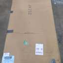 OSCHF Extra Long Desk with Bookshelf - 71" Double Long Writing Table for 2-Person Workstation, Modern Study Work Computer Desk for Home and Office, Warm White (71x23.6 inch)