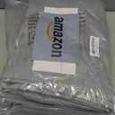 ChrisDowa 100% Blackout Curtains for Bedroom with Black Liner, 2 Thick Layers Total Blackout Thermal Insulated Grommet Small Window Curtains 54 Inch Long 2 Panels Set (Light Grey, 52 x 54 Inch)