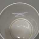 DOWAN 360° Rotating Extra Large Cooking Utensil Holder, 7.6" Kitchen Utensil Holder for Countertop, Utensil Crock for Farmhouse Kitchen Decor, Ceramic Stable Utensil Caddy, White Embossed