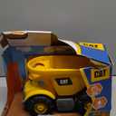 CAT Construction Toys, Junior Crew Lil' Movers Remote Control Truck, RC Car + Dump Truck, Working Headlights, with Child Friendly Controller