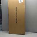 3 Tier Slim Bathroom Storage Cabinet, Narrow Organizer with Wheels and Toilet Paper Holder, Waterproof, No Assembly Required, Perfect for Small Spaces in Bathroom, Kitchen and Bedroom (Cream White a)