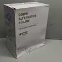 Hypoallergenic 100% Cotton Soft Down Alternative Pillows, King Size Set of 2, Luxury Hotel Quality, Ideal for Side, Back and Stomach Sleepers, Oeko-TEX Certified