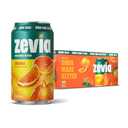 Zevia Zero Sugar Soda, Orange, 12 oz Cans (8-Pack) – Naturally Sweetened, Non-GMO Project Verified, Gluten-Free, Vegan, BB Date 03/17/2027