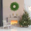 6 FT Christmas Garlands Norfolk Pine Garland Real Touch Artificial Greenery Garland for Table Mantle Fireplace Window Holiday Indoor Outdoor Decoration(2 Pcs)
