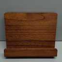 Beautiful Cookbook Stand for Your Kitchen Counter - Solid Wood Stand Easily Keeps Cook or Recipe Books Open for Convenient Cooking - Perfectly Fits Your iPad/Tablet and Enhances Any Kitchen Decor