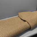 Braided Runner Rug 3x10 Ft Washable Runners for Hallways Non Slip Kitchen Runner Rug Cotton Long Entryway Runner Indoor, Woven Carpet for Hall Kitchen Entryway, Orange/Tan/Brown