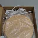 LORDEM Bamboo Grow Light, LED Plant Light for Indoor Plants Growing, Full Spectrum Bamboo Desk Growth Lamp with Automatic Timer for 4H/ 8H/ 12H, 4 Dimmable Levels, Height Adjustable