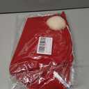 Amosfun Santa Claus Hat Christmas Tree Topper with Nose Gloves Creative Santa Hat Tree Top Decoration of The Hugger for Christmas Holiday Party Supplies 4Pcs Red