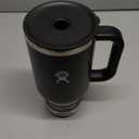 Hydro Flask Travel Tumbler with Handle, Lid and Straw - Insulated Stainless Steel in 32 Oz Black