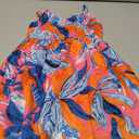 PATPAT Family Matching Outfits Mommy and Me Dresses Hawaiian Tropical Vacation Beach Spaghetti Strap Dress and Shirt 2T