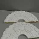Ekena Millwork CM18KD2 18 1/2"OD x 3 7/8"ID x 1"P Kendall Train Station Ceiling Medallion, Fits Canopies up to 3-7/8", 2 Piece