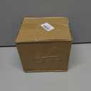 Rustic Black Ceramic Vase - 5IN Small Round Clay Vase Vintage Farmhouse Style Decor, Circle Wabi Sabi Vases for Farmhouse Home Decor, Decor Living Room, Table, Shelf