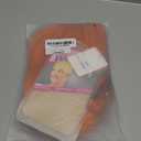 LANICE Short Bob Wigs with Bangs for Women Loose Wavy Hair Shoulder Length Orange Wigs Synthetic Colorful Wigs for Cosplay Daily Party Use(Orange, 12inch)