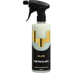 YumCars Yum Detailer Versatile Quick Detail Spray for Gloss Boosting and Light Cleaning Safe on All Exterior Surfaces Including Coated Finishes, Trim & Glass Leaves a Streak-Free Shine 500ml