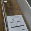 QEEIG Bathroom Shelves 48 inches Long Wall Shelf Large Extra Long 48 x 9 inch Set of 2, Rustic Brown (008-120BN)