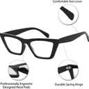 OCCI CHIARI Wide Reading Glasses Women Cat Eye Readers with Spring Hinge