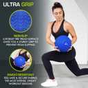 ProsourceFit Slam Medicine Balls 10lbs Smooth and Tread Textured Grip Dead Weight Balls for Strength and Conditioning Exercises, Cardio and Core Workouts