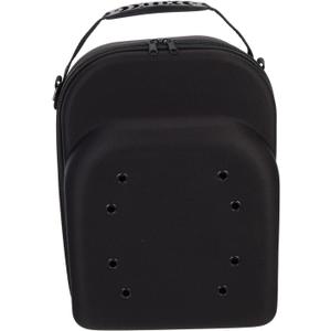 VICASKY Travel Hat Case Hard Eva Protective Box for Baseball Caps and Lightweight with Smooth Zipper for Travel and Storage Collision and Drop Design Black