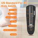 Vaikby Foot Measurement Device, Shoe Sizer Measuring Devices Ruler Sizer for Kids Adults, Buy Kids Shoes Online Simply with a Foot Measuring Device