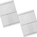 2 Pack 7MM Grill Parts for Weber Genesis 300 Series, 19.5" x 25.8" Stainless Stee Grill Grates Replacement Parts for Weber Genesis E-310, E-320, E-330 S310 S320 S330, Pit Boss PB700 Series, Weber 7528 7524
