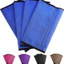 Horse Fly Boots, Superior Ventilate Mesh with Strong Fasteners Equine Fly Boots, Long-Lasting for Daliy Wear, Flexible to Fit Most Horse Legs, Set of 4 Fly Leggings for Horses