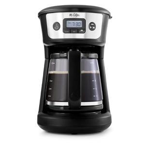 Mr. Coffee 12 Cup Programmable Coffee Maker with Strong Brew, Stainless