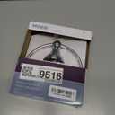 Moen Preston Collection Polished Chrome Bathroom Hand-Towel Ring, Wall Mounted Towel Holder, DN8486CH