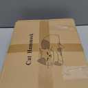 Cat Desk Bed - 360 Rotating & Height Adjustable Up to 15.7 Inches, Supports Up to 45 lbs, 17-Inch Soft Faux Fur Cushion, Removable & Machine Washable  for Work-from-Home Desks & Small Spaces