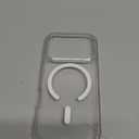 FNTCASE for iPhone 17 Pro Case, Compatible with Magsafe, Clear Transparent Magnetic Shockproof Protective Rugged Phone Cover with Screen Protector - 6.3 inch (A-Clear)