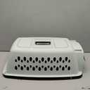 Petmate Vari Dog Kennel Portable Carriers & Crates for Smaller Dogs or Puppies and Pets 10 to 20 lbs, Airline-Friendly Plastic Pet Carrier For Home and Travel, 24" Long, Taupe & Black, 24 x 16.7 x 14.5