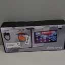 LED Desk Lamp for Home Office, Double Head 24W with Base, Architect Light 5 Lighting Brightness Flexible Gooseneck Table Reading Study, Black