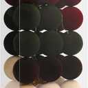 30pcs 6cm/2.4'' Velvet Xmas Balls Flocked Hanging Ornaments Christmas Decoration for Xmas Tree, Garland, Fireplace, Railing. Burgundy, Green, Brown, Beige (2.36" Velvet)