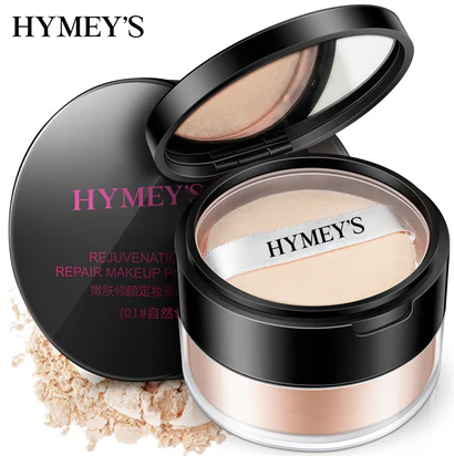 hymeys Powder, Loose Setting Powder Moisturizing Loose Powder Oil Control Long Lasting Moisturizing Makeup Setting Powder Face Finishing Powder (01#)