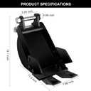 Mini Excavator Bucket Attachments - 200mm Backhoe Bucket Mini Excavator Accessories Parts for Excavators up to 2 Tons