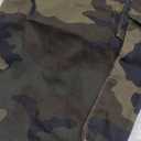 ELLEVEN High Stretch Denim Cargo Skirt for Women, Low Waist Y2k Mini Jean Skirt Cute Skirt with Pockets (X-Small, Camo)