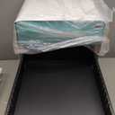 GarveeHome 3 Drawer Mobile File Cabinet with Lock, Under Desk Metal Filing Cabinet for Home Office, Under Desk Storage with 5 Wheels for A4/Letter/Legal Size, Fully Assembled (Blue)