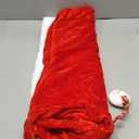 FOIMAS Christmas Santa Sack,43x27 inch Jumbo Velvet Santa Gift Bags with Drawstring Plush Gift Bag for Christmas Gift Wrapping Home Decoration Supply