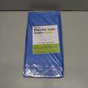 Pureegg Plastic Table Cloth Disposable 10 Pack, 52 x 70 Inch Table Cloths, Patriotic Decorations, Thanksgiving, Veterans Day Tablecloths, Rectangle, Plastic Cover, Waterproof & Sturdy, Blue