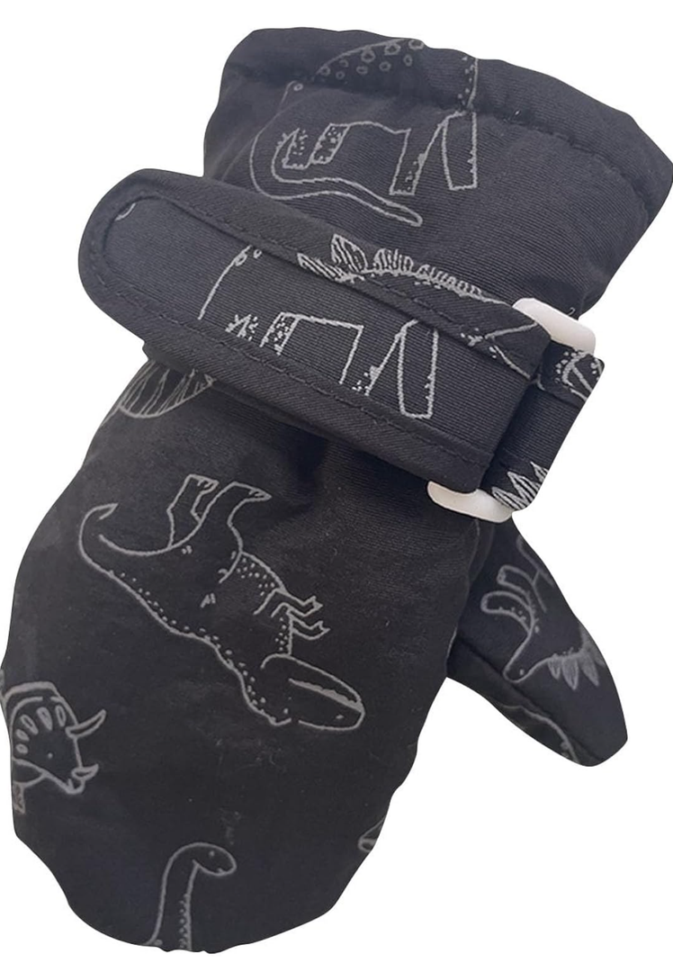 Toddler Mittens Waterproof Children Toddlers&Baby Mittens Winter Waterproof Cotton Mittens Outdoor Ski/Camp/Ride/Hike
