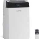 Garvee 14,000 BTU Inverter Portable Air Conditioner, Dual Hose with Heat Pump, Energy Efficient Smart AC Unit for Rooms Up to 700 sq.ft, Quiet Cooling & Dehumidifier with Remote