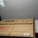 Keonjinn 40 x 32 LED Mirror for Bathroom with Frontlit & Backlit, Brushed Gold Framed Mirror with Lights, Anti-Fog, Stepless Dimmable 3 Color Lights, Tempered Glass(Horizontal/Vertical)