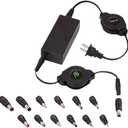 ReTrak Retractable Universal Ultrabook/Netbook Charger, Black (ETCHGNBUNN)