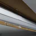 SUNOFF Cordless No Drill Blackout Cellular Shades, 57" W x 48" H, White
