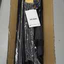 EMART Backdrop Stand, 20x7ft(WxH) Large Adjustable Background Support System with 308 Angle Rotatable Connector, 8 Clamps, 3 Sandbags and Carry Bag for Parties, Wedding, Photography Studio (Black)