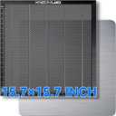 Honeycomb Laser Bed - 400 × 400 × 22mm Working Table with Aluminum Panel for XTool D1 /D1 Pro and Most Engraver Cutting Machine,Engraver Machine Accessories （Working Area 400 ×400 mm）